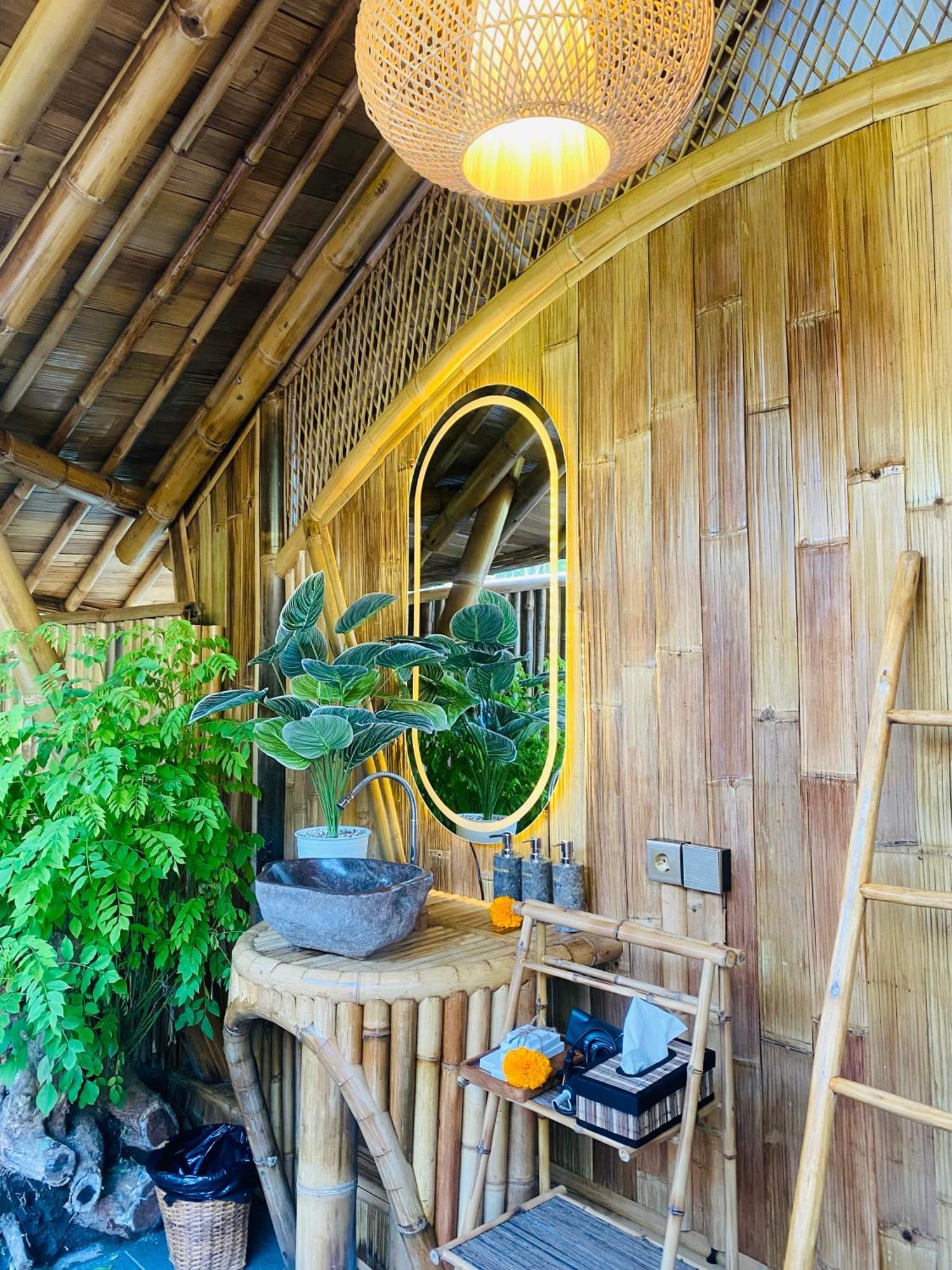 시데멘 Bamboo House - Ecobreeze 빌라 외부 사진